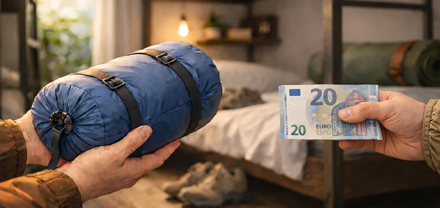 Buying travel gear with Tradel while on the road