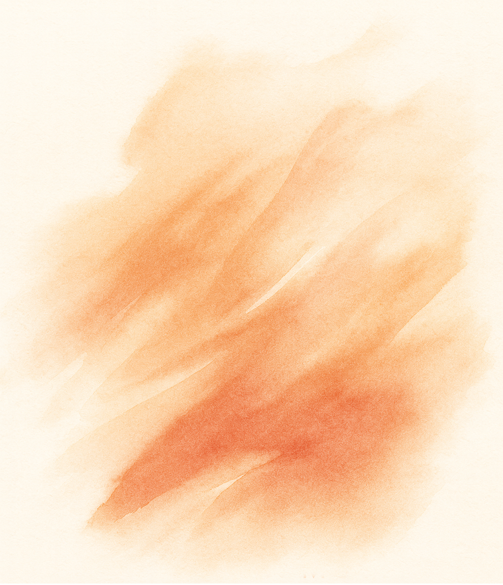 Silhouette of a traveller at sunrise in the mountains