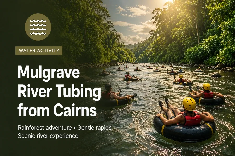River Tubing Adventure from Cairns + Transfer
