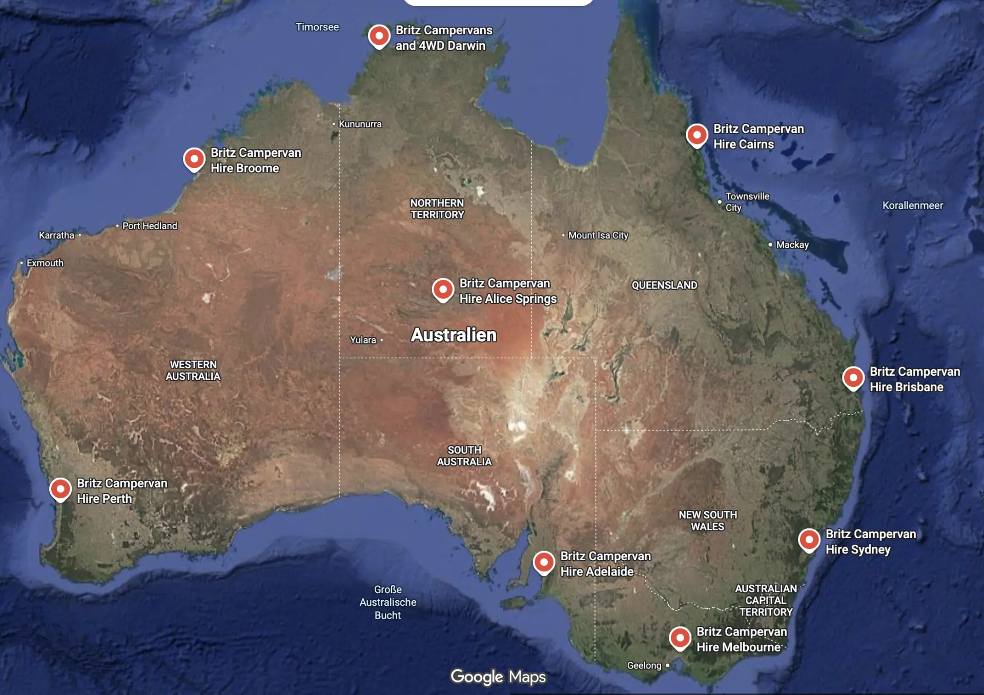 Britz Sydney: Top Condition Camper- Van- 4WD vehicle rental in Sydney, New South Wales, Australia