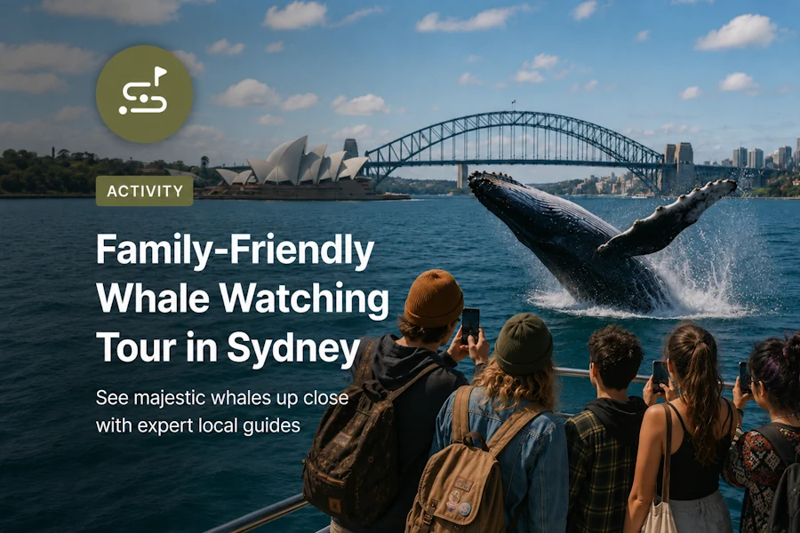 Whale Watching Boat Trip in Sydney
