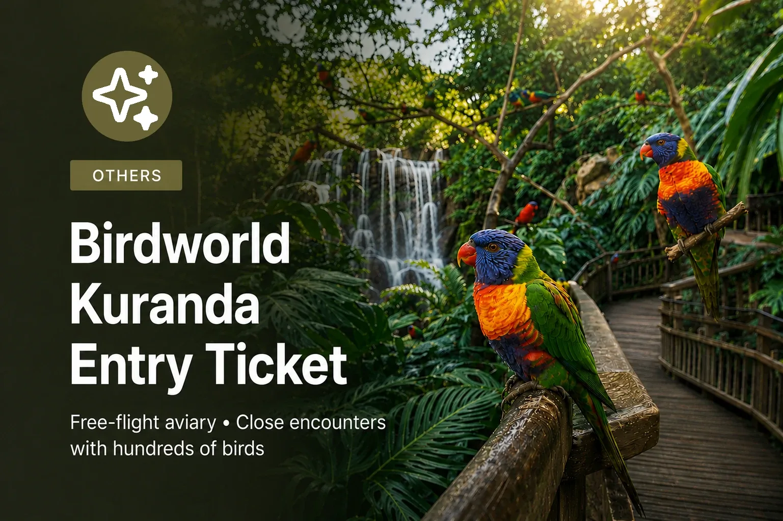 Birdworld Kuranda Entry Ticket