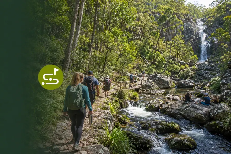 Guided Kitty’s Gorge Hike guided tour in Perth, Western Australia, Australia