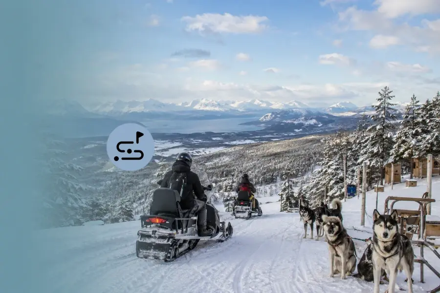 Ushuaia Skido, Huskys and Paso Garibaldi Vantage in Guided Tour in Ushuaia, Tierra del Fuego, Argentina