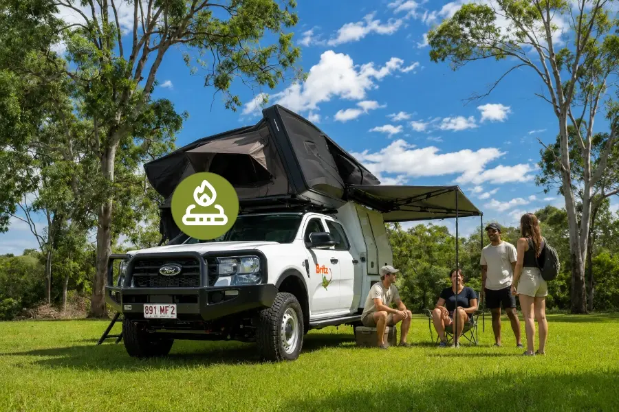 Britz Cairns: Top Condition Camper- Van- 4WD vehicle rental in Cairns, Queensland, Australia