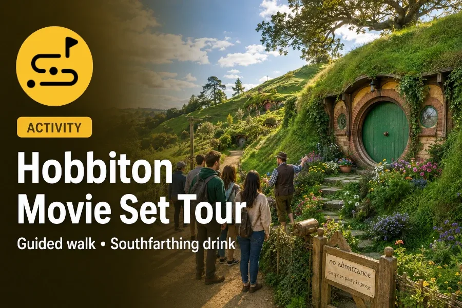 Hobbit Movie Set 2,5 hours Tour
