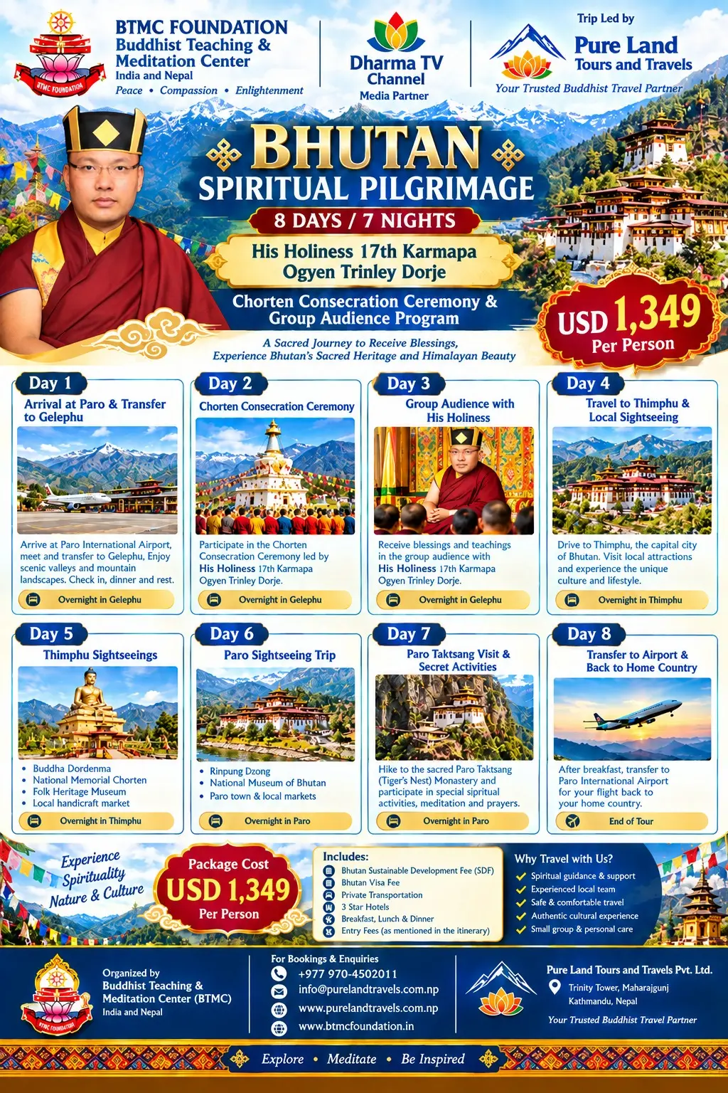 Bhutan Pilgrim Tours can book image 3