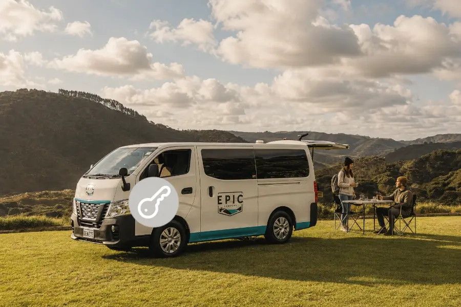 EPIC Campers: Budget Friendly Basic Camping Vans vehicle rental in Māngere-Ōtāhuhu, Auckland, New Zealand