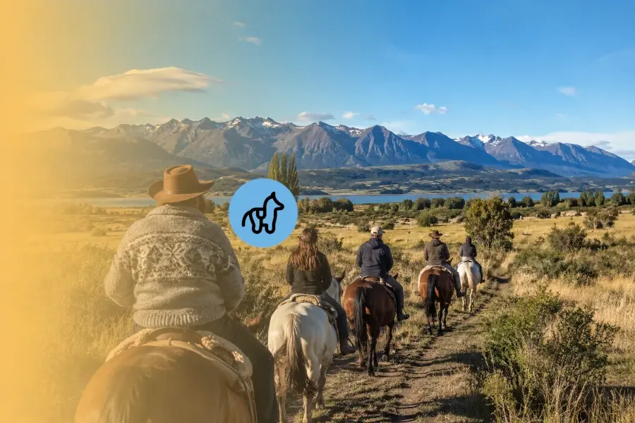Horseriding Traditional Asado Patagonia horseback riding in San Carlos de Bariloche, Río Negro, Argentina
