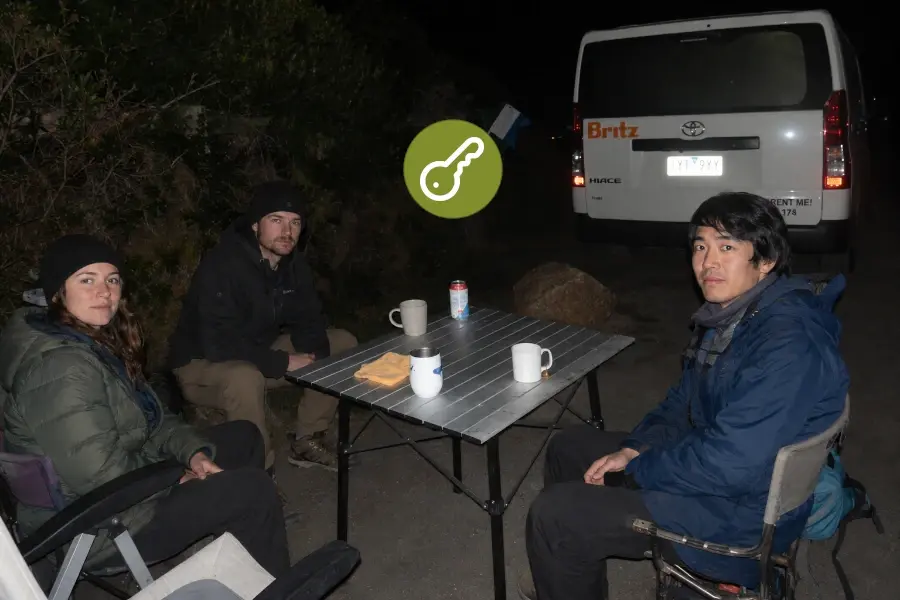 Britz Hobart: Top Condition Camper- Van- 4WD vehicle rental in Cambridge, Tasmania, Australia