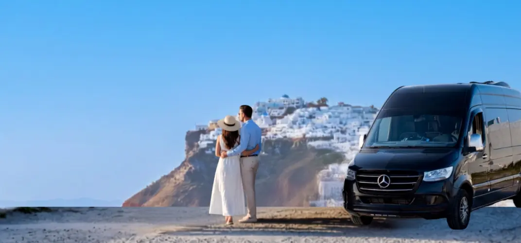 Restaurants, Transfer and Tours airport transfer in Thira Municipal Unit, South Aegean, Greece