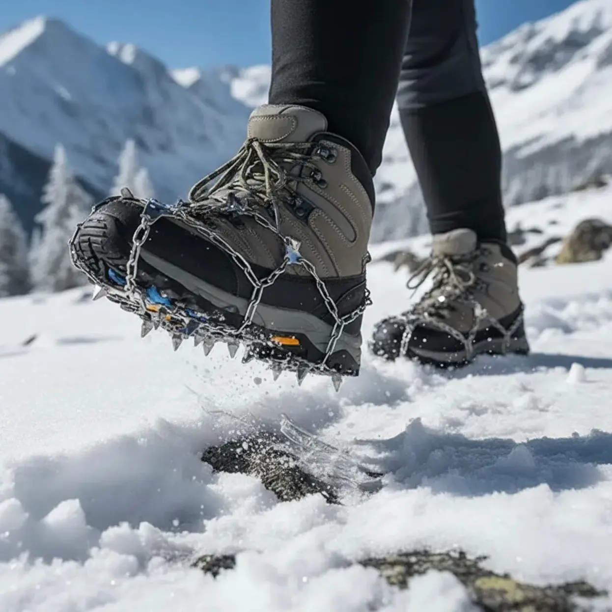 Lightweight Chain Crampon Rental – El Chaltén gear rental in El Chaltén, Santa Cruz, Argentina